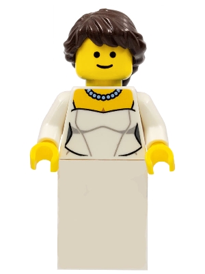 Bride, Wedding Dress with Necklace