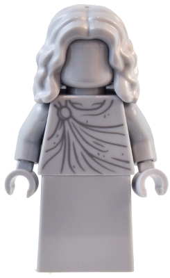 Natural History Museum Statue - Mid-Length Hair, Skirt