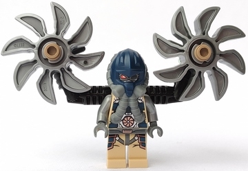 Psyclone with Parachute Backpack and Attachments